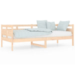 Day Bed without Mattress Solid Wood Pine 80x200 cm - Bargainia.com - 