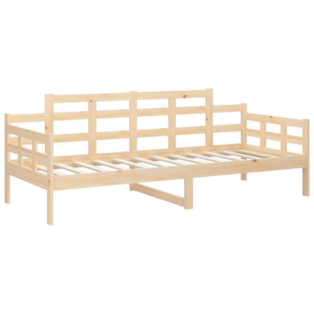 Day Bed without Mattress Solid Wood Pine 80x200 cm - Bargainia.com - 