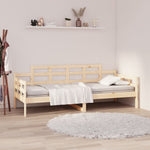 Day Bed without Mattress Solid Wood Pine 80x200 cm - Bargainia.com - 