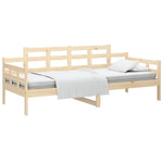 Day Bed without Mattress Solid Wood Pine 80x200 cm - Bargainia.com - 