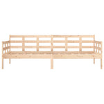 Day Bed without Mattress Solid Wood Pine 80x200 cm - Bargainia.com - 