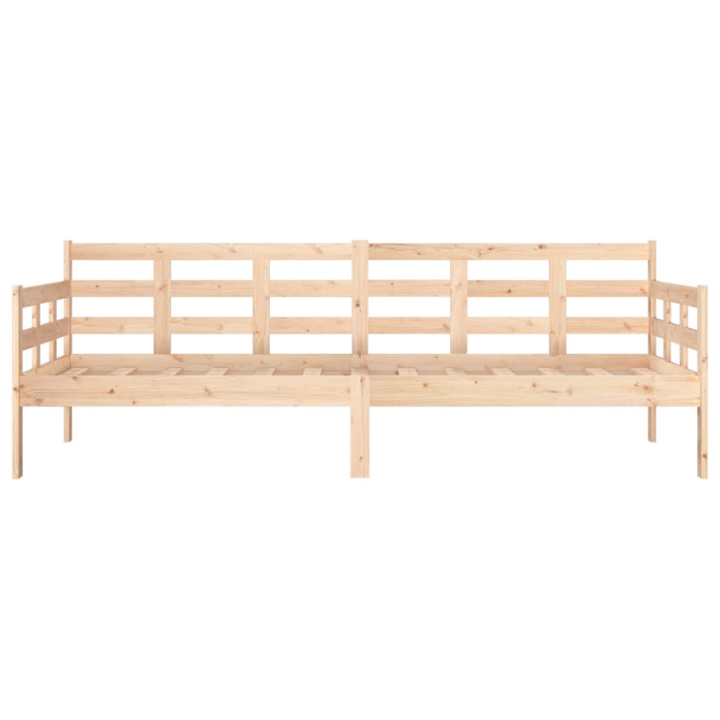Day Bed without Mattress Solid Wood Pine 80x200 cm - Bargainia.com - 