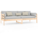 Day Bed without Mattress Solid Wood Pine 80x200 cm - Bargainia.com - 