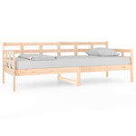 Day Bed without Mattress Solid Wood Pine 80x200 cm - Bargainia.com - 