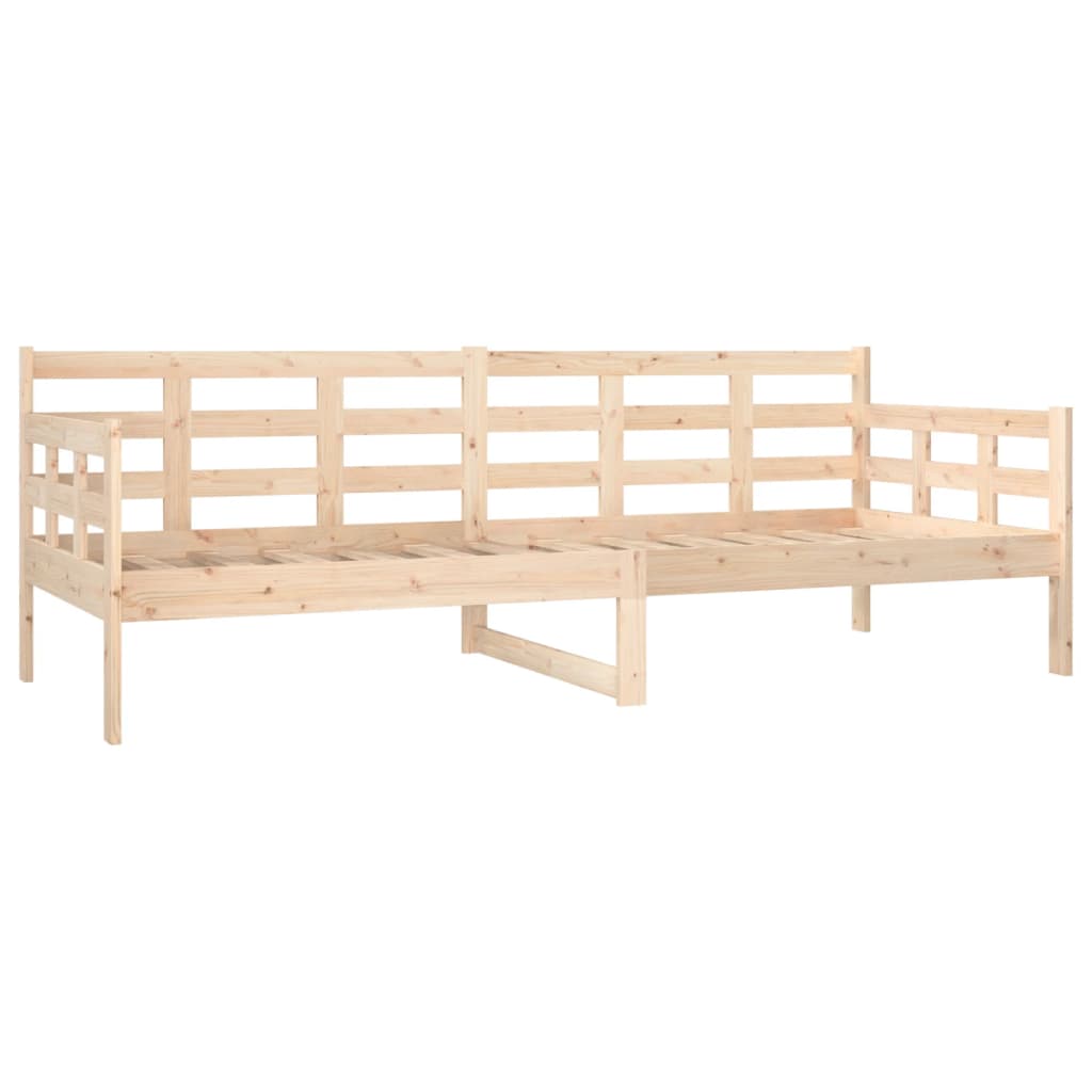 Day Bed without Mattress Solid Wood Pine 80x200 cm - Bargainia.com - 