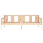 Day Bed without Mattress Solid Wood Pine 90x190 cm Single - Bargainia.com - 