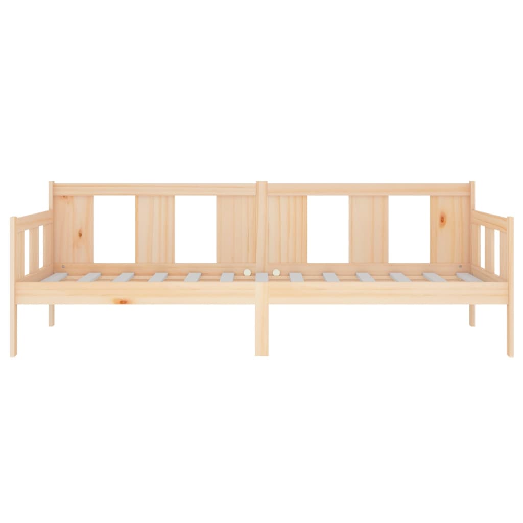 Day Bed without Mattress Solid Wood Pine 90x190 cm Single - Bargainia.com - 