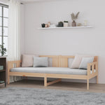 Day Bed without Mattress Solid Wood Pine 90x190 cm Single - Bargainia.com - 