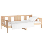 Day Bed without Mattress Solid Wood Pine 90x190 cm Single - Bargainia.com - 
