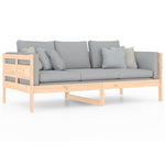Day Bed without Mattress Solid Wood Pine 90x190 cm Single - Bargainia.com - 