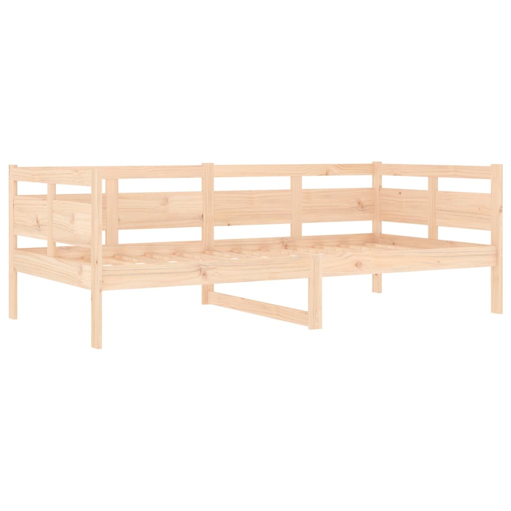 Day Bed without Mattress Solid Wood Pine 90x190 cm Single - Bargainia.com - 