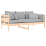 Day Bed without Mattress Solid Wood Pine 90x190 cm Single - Bargainia.com - 
