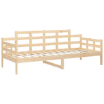Day Bed without Mattress Solid Wood Pine 90x200 cm - Bargainia.com - 