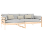 Day Bed without Mattress Solid Wood Pine 90x200 cm - Bargainia.com - 