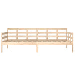 Day Bed without Mattress Solid Wood Pine 90x200 cm - Bargainia.com - 