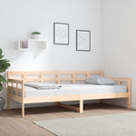 Day Bed without Mattress Solid Wood Pine 90x200 cm - Bargainia.com - 