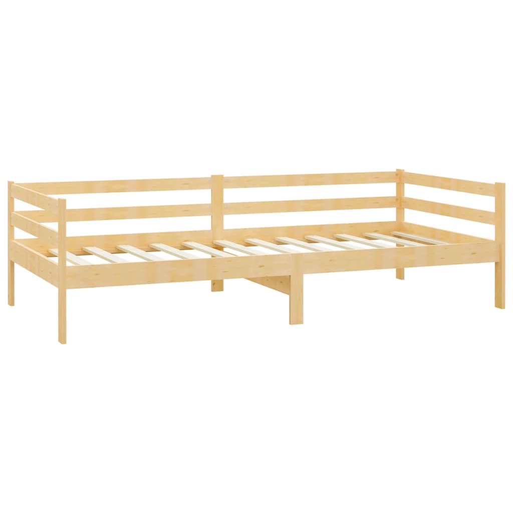 Day Bed without Mattress Solid Wood Pine 90x200cm - Bargainia.com - 