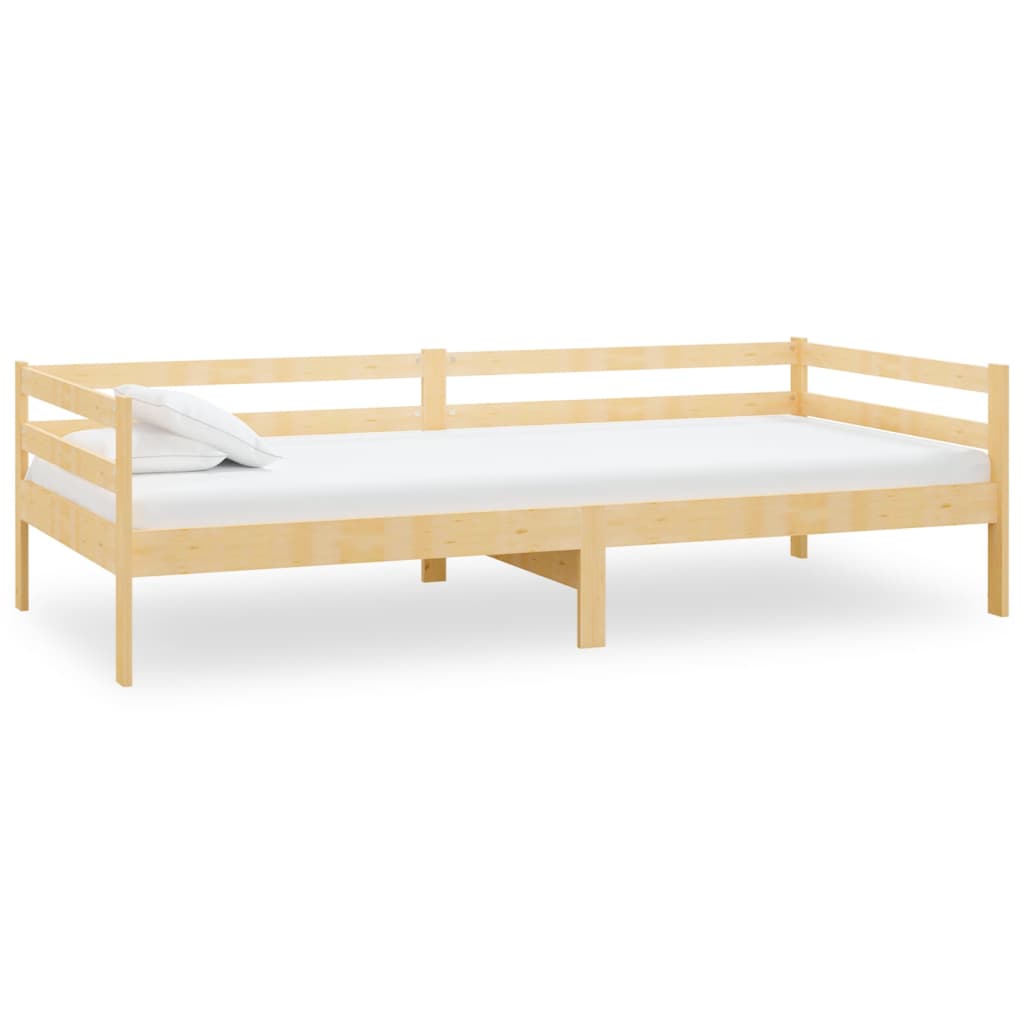Day Bed without Mattress Solid Wood Pine 90x200cm - Bargainia.com - 