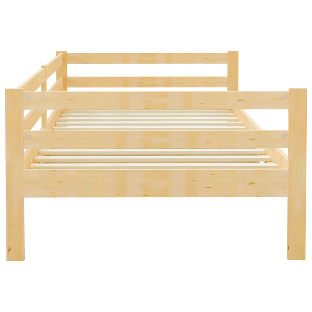 Day Bed without Mattress Solid Wood Pine 90x200cm - Bargainia.com - 