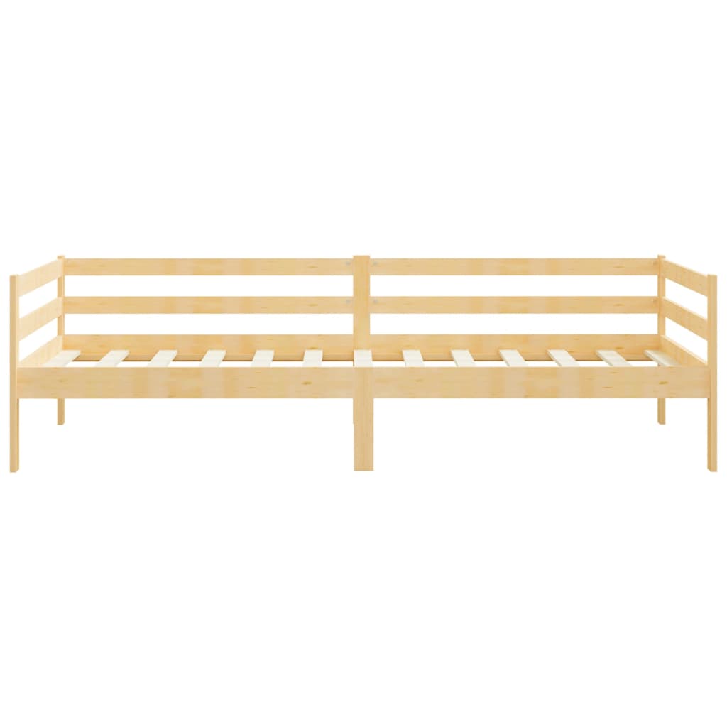 Day Bed without Mattress Solid Wood Pine 90x200cm - Bargainia.com - 