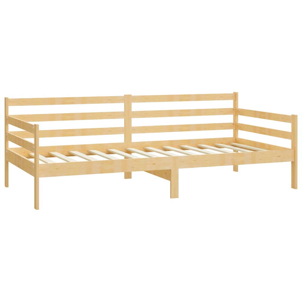 Day Bed without Mattress Solid Wood Pine 90x200cm - Bargainia.com - 
