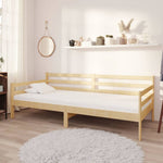 Day Bed without Mattress Solid Wood Pine 90x200cm - Bargainia.com - 