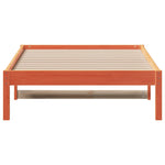 Day Bed without Mattress Wax Brown 80x200 cm Solid Wood Pine - Bargainia.com - 