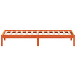 Day Bed without Mattress Wax Brown 80x200 cm Solid Wood Pine - Bargainia.com - 
