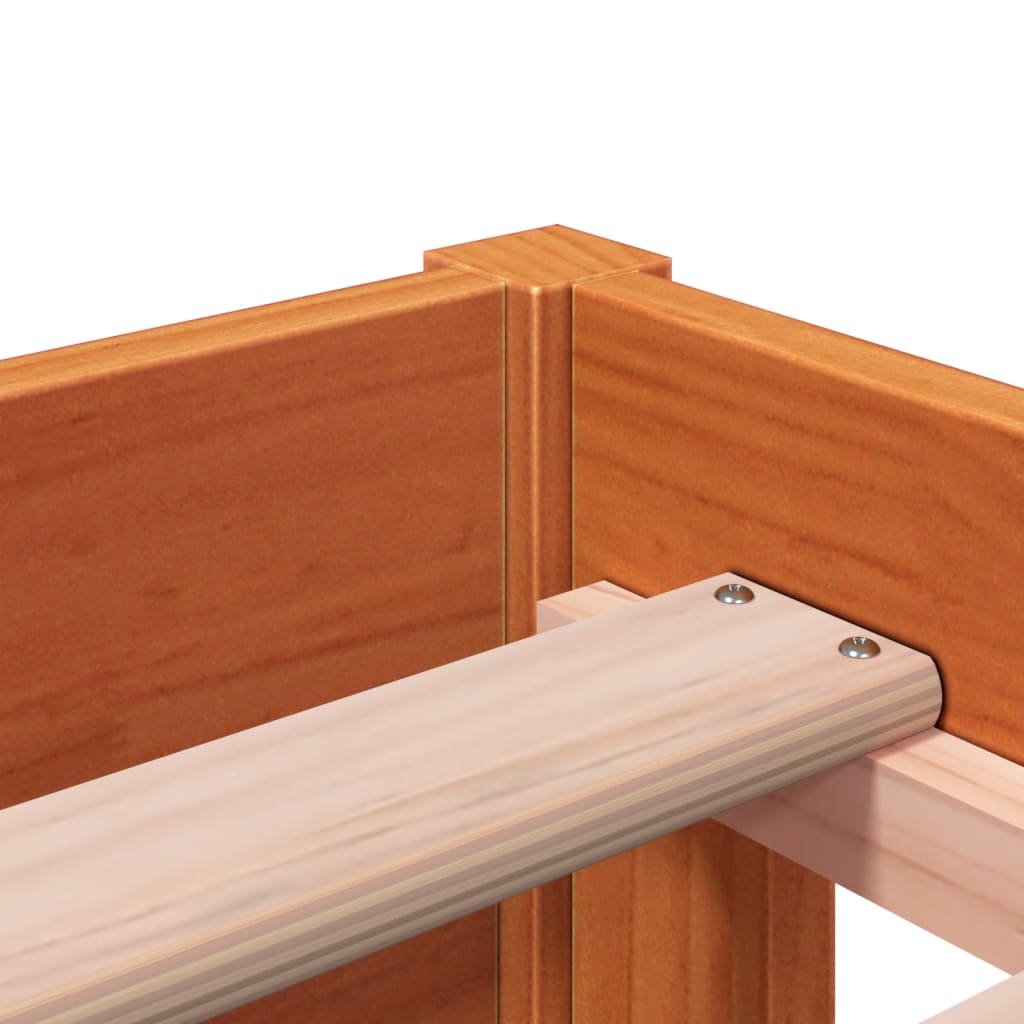 Day Bed without Mattress Wax Brown 90x190 cm Single Solid Wood Pine - Bargainia.com - 