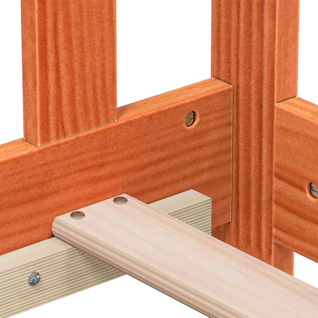 Day Bed without Mattress Wax Brown 90x200 cm Solid Wood Pine - Bargainia.com - 