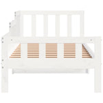 Day Bed without Mattress White 80x200 cm Solid Wood Pine - Bargainia.com - 