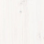 Day Bed without Mattress White 80x200 cm Solid Wood Pine - Bargainia.com - 