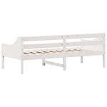 Day Bed without Mattress White 80x200 cm Solid Wood Pine - Bargainia.com - 