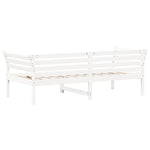 Day Bed without Mattress White 80x200 cm Solid Wood Pine - Bargainia.com - 