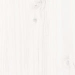 Day Bed without Mattress White 90x190 cm Single Solid Wood Pine - Bargainia.com - 