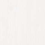 Day Bed without Mattress White Solid Wood Pine 90x190 cm Single - Bargainia.com - 