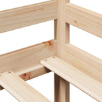 Daybed with Drawers without Mattress 80x200 cm Solid Wood - Bargainia.com - 