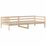Daybed with Drawers without Mattress 80x200 cm Solid Wood - Bargainia.com - 