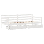 Daybed with Drawers without Mattress 80x200 cm Solid Wood - Bargainia.com - 