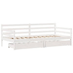 Daybed with Drawers without Mattress 80x200 cm Solid Wood - Bargainia.com - 