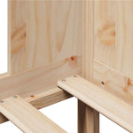 Daybed with Drawers without Mattress 80x200 cm Solid Wood - Bargainia.com - 