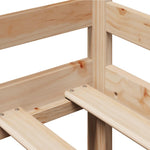 Daybed with Drawers without Mattress 80x200 cm Solid Wood - Bargainia.com - 