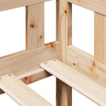 Daybed with Drawers without Mattress 90x200 cm Solid Wood - Bargainia.com - 