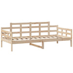 Daybed with Drawers without Mattress 90x200 cm Solid Wood - Bargainia.com - 