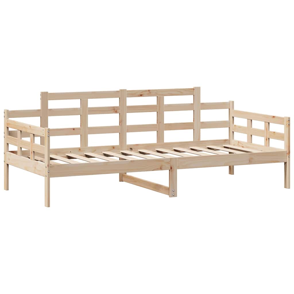 Daybed with Drawers without Mattress 90x200 cm Solid Wood - Bargainia.com - 