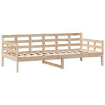 Daybed with Drawers without Mattress 90x200 cm Solid Wood - Bargainia.com - 