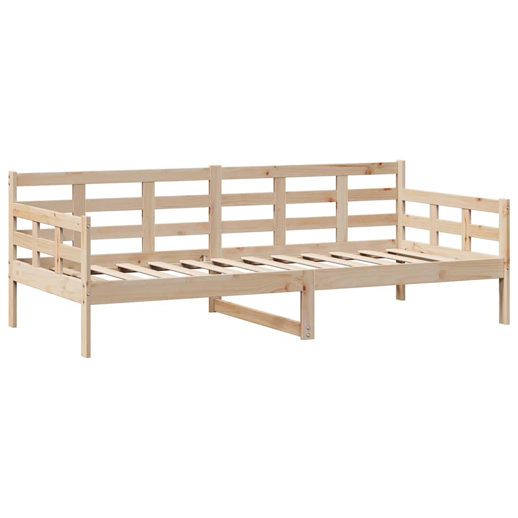 Daybed with Drawers without Mattress 90x200 cm Solid Wood - Bargainia.com - 