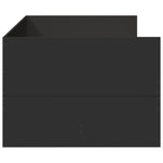 Daybed with Drawers without Mattress Black 90x200 cm - Bargainia.com - 