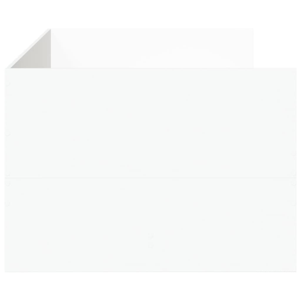 Daybed with Drawers without Mattress White 100x200 cm - Bargainia.com - 