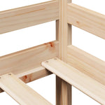 Daybed with Drawers without Mattress White 80x200 cm Solid Wood - Bargainia.com - 